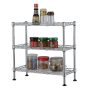 Modern Silver Wire Shelf (17.72 in. D x 7.87 in. W) - Image 3