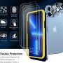 Para Iphone 13 Pro Max Protector De Pantalla Y Lente De Camara Cristal Templado - Image 5