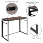 Flash Furniture 39.5-in Brown Modern/Contemporary Computer desk - Image 5