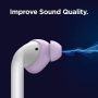 elago Earbuds Cover Designed for Apple AirPods 2 & 1 or EarPods, Silicone Ear Tips, Ear Grip, Sound Quality Enhancement [4 Pairs: 2 Large + 2 Small] (Lavender) - Image 4