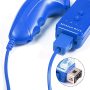 suily Wii Nunchuck Controller 2 Pack Nunchuck Controller Joystick Gamepad Replacement for Wii Console Video Games (2 Pack Blue) - Image 5