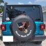 for Ford Bronco, Jeep Wrangler Spare Tire Cover with Camera Hole, American Fl... - Image 3