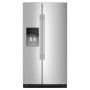 KitchenAid - 36 in. Wide 28.7 cu. ft. Side-by-Side Refrigerator with Panoramic LED Lighting - Stainless Steel - Image 1
