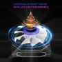 UPSIREN UF-1 PRISM 4 PRO Computer Chassis Fan 12cm ARGB 4 Pin PWM Quiet Cooling Fan 12V Large Air Volume 45.2CFM/600-1500RPM - Image 3