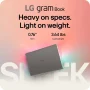 LG - gram Book 15" Laptop - Intel Core i5-1334U with 8GB Memory - 512GB SSD - Titan Silver - Image 3