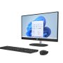 HP - 23.8 inch Touch All-in-One Desktop PC 24-cr0140 AMD Ryzen 5 7520U 16GB RAM 1TB SSD Win 11 Home - Jet black - Image 4