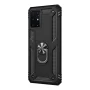 SaharaCase - Military Series Kickstand Case for Samsung Galaxy S20+ and S20+ 5G - Black - Image 1