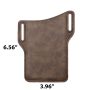 Men Cell Phone Belt Pack Bag Loop Waist Holster Pouch Case Leather Wallet Cover - Image 6