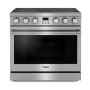Thor Kitchen - 36 in. Wide 5 Elements 6.0 Cu. Ft. Freestanding Electric Convection Range - Silver - Image 1