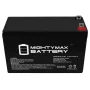 12-Volt 9 Ah NB Terminal Rechargeable Sealed Lead Acid (SLA) Battery - Image 4