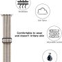 Adjustable Stretchy Solo Loop Nylon Strap Compatible with Apple Watch Elastic Band 38mm 40mm 41mm 42mm 44mm 45mm iWatch Series SE/7/6/5/4/3/2/1 - Image 3