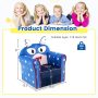 Original Kids Sofa with Armrest and Thick Cushion - Image 4