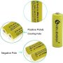 OXWINOU AA 600mAh 1.2v NICD Rechargeable Battery for Outdoor Solar Lights,Garden Lights, Remotes, Mice(Yellow 12 PCS) - Image 2