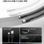 Belkin - BOOST↑CHARGE Braided PCR USB-A to USB-C Cable 2M 2-Pack - Black - Image 2