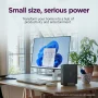 Lenovo - IdeaCentre Mini Desktop - Intel Core 7 Processor 240H - 16GB Memory - 512GB SSD - Luna Grey - Image 4