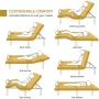 King Luxury Black Adjustable Bed Base with Wireless Remote, Head and Foot Massage, LED Lighting and Dual USB Ports - Image 6