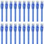 GearIT Cat 6 Ethernet Cable 7 ft (20-Pack) - Cat6 Patch Cable, Cat 6 Patch Cable, Cat6 Cable, Cat 6 Cable, Cat6 Ethernet Cable, Network Cable, Internet Cable - Blue 7 Feet - Image 1