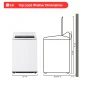 LG - 4.8 Cu. Ft. High-Efficiency Smart Top Load Washer with EasyUnload - Alpine White - Image 4