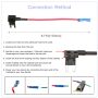 5X 12V 5 Amp Car Add Circuit Fuse Adapter Kit Mini Blade Fuse Holder 16 Gauge - Image 5