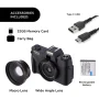 Vivitar 4K 3" LED Display 8x Digital Zoom Point-and-Shoot Digital Camera with Macro Lens and SD Card - Image 6