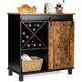 Industrial Storage Cabinet with Sliding Barn Door - Image 5