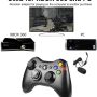 Etpark Wireless Controller for Xbox 360, Xbox 360 Joystick Wireless Game Controller for Xbox 360 & Slim Console and PC Windows XP/7/8/10(Black) - Image 6