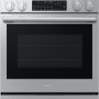 Samsung - 30 in. Wide 4 Elements Bespoke 6.3 cu. ft. Smart Slide-In Electric Range with No Preheat Air Fry - Stainless Steel - Image 1