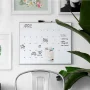 U Brands Magnetic Monthly Calendar Dry Erase Board 16 x 20 inch, Silver Aluminum Frame - Image 5