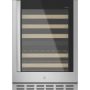 GE Profile - 44-Bottle Dual Zone Wine Cooler - Stainless Steel - Image 1