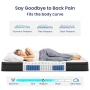 Queen Mattress, 10 Inch Memory Foam Mattress in a Box, Individual Pocket Spring Mattress with Motion Isolation and Pressure Relief, Medium Firm, CertiPUR-US - Image 6