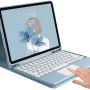 iPad 10th Generation 2022 Keyboard Case with Touchpad Cute Round Key Color Keyboard iPad 10 10.9 inch Detachable Touch Keyboard Slim Smart Cover with Pencil Holder - Image 1