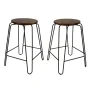 Ethan 24 in. Elm Stacking Stool (Set of 2) - Image 1
