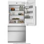 Monogram - 36 in. Wide 20.2 Cu. Ft. Bottom-Freezer Built-In Smart Refrigerator with Convertible Temperature Drawer - Custom Panel Ready - Image 2