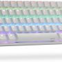 ANNE PRO 2, 60% Wired/Wireless Mechanical Keyboard (Kailh Box White Switch/White Case) - Full Keys Programmable - True RGB Backlit - Tap Arrow Keys - Double Shot PBT Keycaps - NKRO - 1900mAh Battery - Image 2