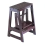 Winsome Ascending Step Stool, Walnut Finish - Image 2