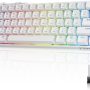 Tezarre TK61Pro Bluetooth/2.4G/USB 60% Mechanical Gaming Keyboard RGB Hotswappable PBT Keycaps Wireless/Wired Keyboard for Windows PC Gamer (Gateron Optical Black) - Image 5