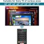 CtrlTV Remote for Sony Bravia Smart Remote and Sony Bravia UHD Crystal 4K Smart HDR OLED TVs LCD LED HDTV RMT-TX100U with Netflix XBR KDL Series - Image 3