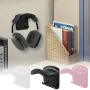 Wall Mount Headphone Cradle Stand Support ABS Gaming Headset Hanger Home Space-saving Hearing Aids Support for Desk Dormitory - Image 1