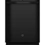GE - 25" Top Control Built In Plastic Tub Dishwasher with Dry Boost and 55 dBA - Black - Image 1