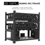 aaawave 12GPU Open Frame Mining Rig Frame Chassis for Crypto Coin Currency Mining ETH LTH Zcash - Image 4