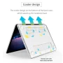 IClover New 2020 MacBook Pro 13.3" Case A2338 M1 A2251 A2289, Slim Hard PC Shell Laptop Cover & Keyboard Skin & Screen Protector Full Protection for Macbook Pro 13 Touch ID Touch Bar, Crystal Clear - Image 6