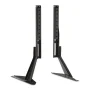 onn Tabletop TV Stand for 37" to 70" TVs, Holds up to 110 lbs, Black- Metal Legs for Tabletop - Image 6