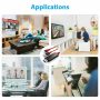 MHL USB-C Type C to HDMI USB A HD TV Cable Adapter For Android Phones Tablet RED - Image 3
