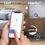 VOCOlinc Smart Bluetooth GPS Tracker Works with Find My APP Anti Lost Reminder Device for Kids Wallet Key Finder Locator Car Tag IOS version-2PCS - Image 4