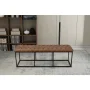 Draper Large Light Brown Faux Leather Decorative Bench/Ottoman with Button Tufting 17.25 in H x 52.25 W x 15.75 D - Image 4