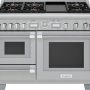 Thermador - Pro Grand 48 in. Wide 5.5 Cu. Ft. Freestanding Double Oven Dual Fuel Convection Range with 7 Burners - Stainless Steel - Image 1
