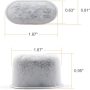 Nispira Activated Charcoal Water Filter Replacement For Braun Coffee Maker Brewer BRSC004. For BrewSense Drip Model, 24 Packs - Image 2