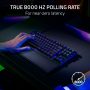 Razer - Huntsman V2 TKL Wired Optical Purple Clicky Switch Gaming Keyboard with Chroma RGB Backlighting - Black - Image 3