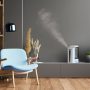Vornado - MISTIC 6 Ultrasonic Humidifier, Top-Fill, Aromatherapy, Warm or Cool Mist Humidifier, Automatic Humidity Control - White - Image 2