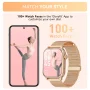 LZUEFK 1.85-inch 600mAh large battery women's smart watch, suitable fits for Android and Iphone devices, with fitness tracker, answering/calling/more than 100 sports modes, pedometer fitness watch - Image 3